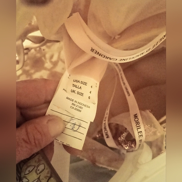 Morilee designer Pink Prom dress - Picture 8 of 9